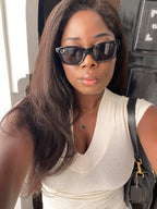 Welly Élégance, perruque glueless Yaki Straight en Raw Hair, Hairline Signature 3C